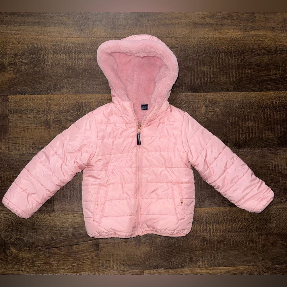 Nautica Girls Reversible Puffer Jacket